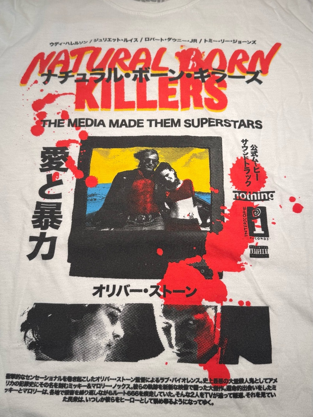 Rucking Fotten "Natural Born Killers" T-Shirt (US L)